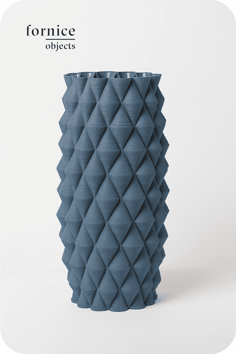BYZANTIUM - Ceramic materials vase by Fornice Objects